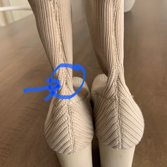 Bershka Mid-heel sock-style ankle boots null 38 - Picture 5 of 7